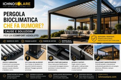 Pergola Bioclimatica che Fa Rumore Cause e Soluzioni Ichnosolare