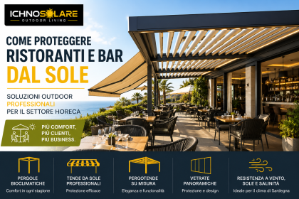 Come Proteggere Ristoranti e Bar dal Sole